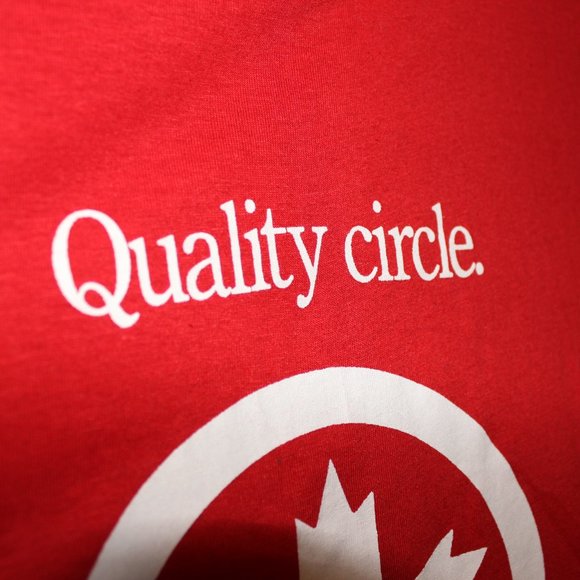 3/$55❤️vintage 80s Air Canada big logo Canadian airline t-shirt Screen Stars - Picture 3 of 6